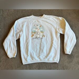 Vintage The Disney Store ‘101 Dalmatians’ Women’s size Medium Sweatshirt